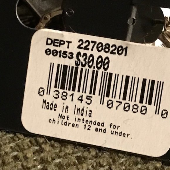 Sterling Silver Oval Earrings - Picture 2 of 4